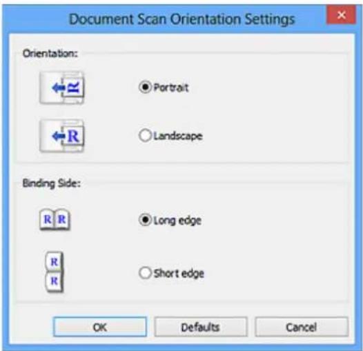 CANON Maxify MB2120 - Document Scan Orientation Settings... - 1