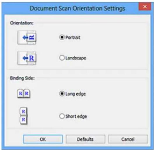 CANON Maxify MB2120 - Document Scan Orientation Settings... - 1