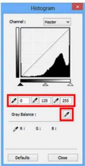 CANON Maxify MB2120 - Adjusting Histograms (Using the Droppers) - 1