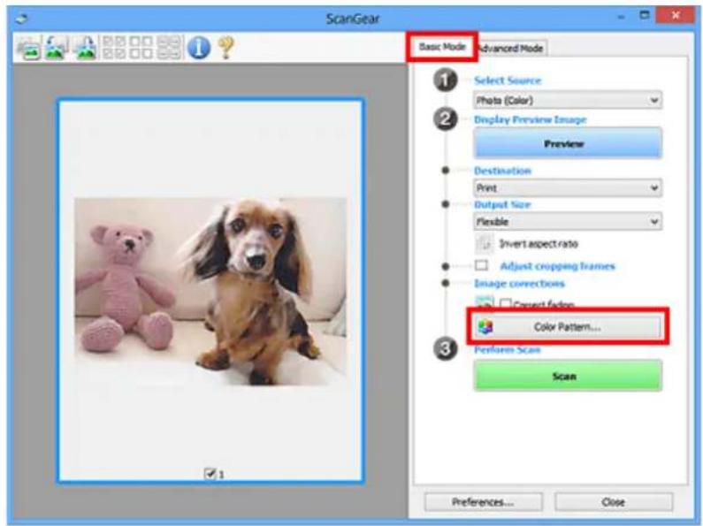 CANON Maxify MB2120 - Adjusting Colors Using a Color Pattern - 1