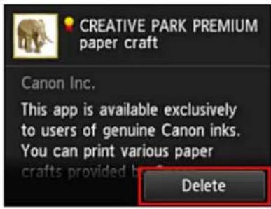 CANON Maxify MB2120 - Select Delete - 1