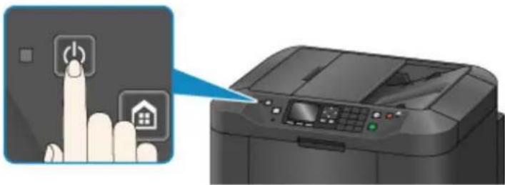 CANON Maxify MB2120 - Turning the machine on - 1