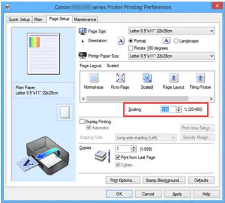 CANON Maxify MB2120 - Scaled Printing - 4