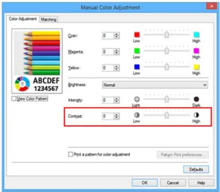 CANON Maxify MB2120 - Adjusting Contrast - 3