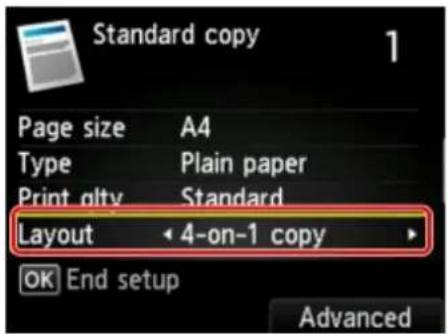 CANON Maxify MB2120 - Copying Four Pages onto Single Page - 1