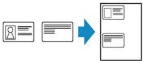 CANON Maxify MB2120 - Copying ID Card to Fit onto Single Page - 1