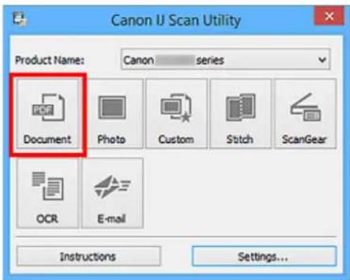 CANON Maxify MB2120 - Click Document. - 1
