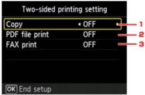 CANON Maxify MB2120 - Using Duplex Printing - 3