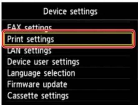CANON Maxify MB2120 - Changing Settings from Operation Panel - 3
