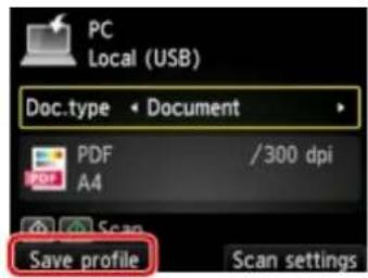 CANON Maxify MB2120 - Registering the Setting - 2