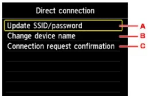 CANON Maxify MB2120 - Changing Direct Connection Setting - 1