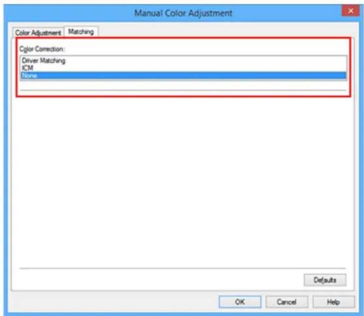 CANON Maxify MB2120 - Specify an ICC Profile from the Application Software and Print the Data - 1