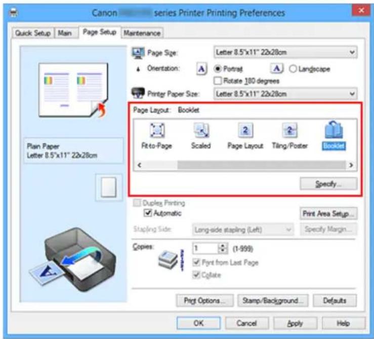 CANON Maxify MB2120 - Booklet Printing - 2