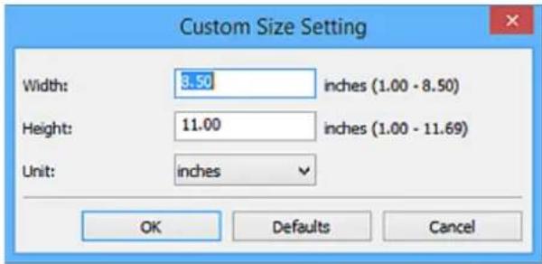CANON Maxify MB2120 - Paper Size - 1