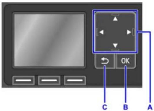CANON Maxify MB2120 - Basic use of the operation panel - 1