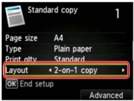 CANON Maxify MB2120 - Copying Two Pages onto Single Page - 1