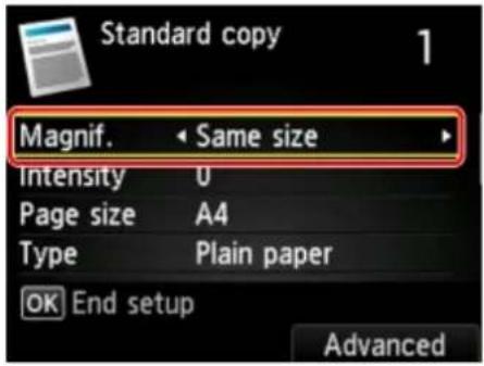 CANON Maxify MB2120 - Reducing/Enlarging Copies - 1