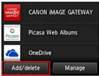 CANON Maxify MB2120 - Add apps - 2