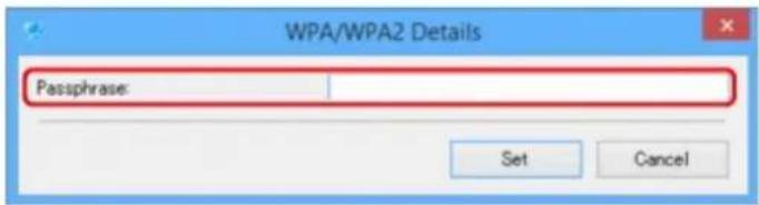 CANON Maxify MB2120 - If WPA/WPA2 Details Screen Appears - 1