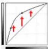 CANON Maxify MB2120 - Overexposure (Convex curve) - 1
