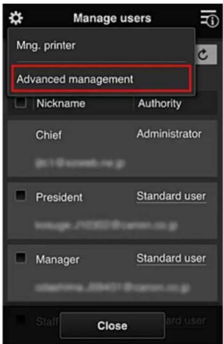 CANON Maxify MB2120 - Creating a Group for All Office Members to Use - 5