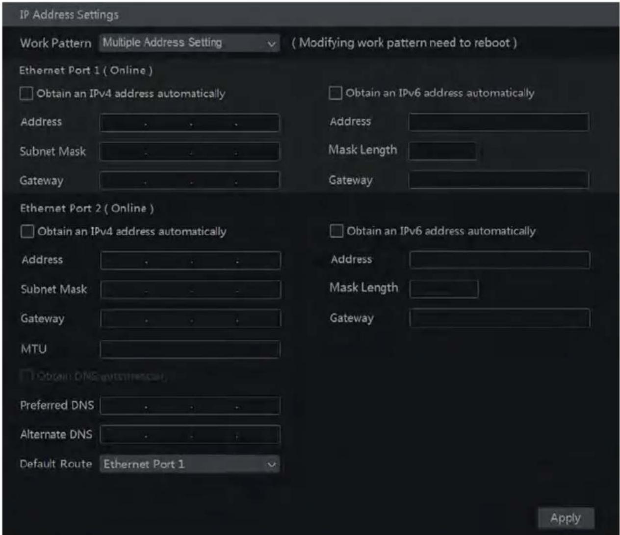 Monacor ELIPR-8 - Multiple Address Setting: - 1
