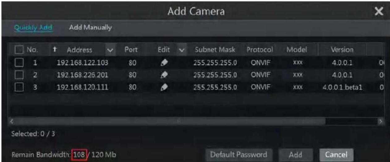 Monacor ELIPR-8 - Q5. The NVR cannot add up to the maximum number of IP cameras? - 1