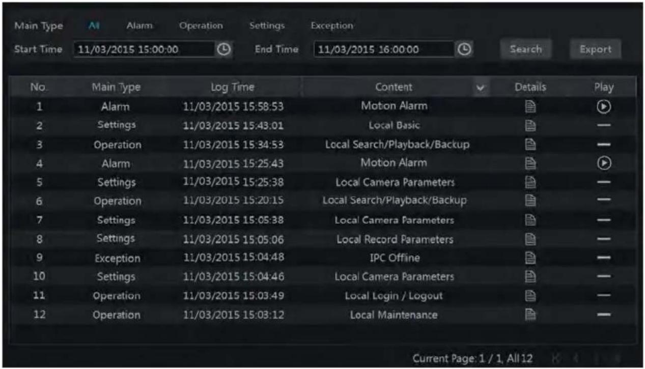 Monacor ELIPR-8 - View Log - 1