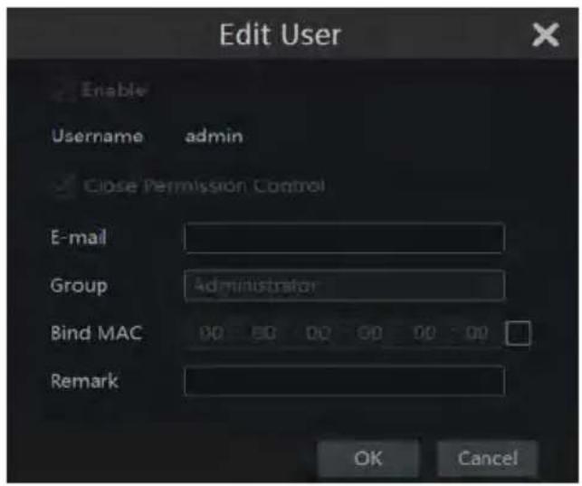 Monacor ELIPR-8 - Edit User - 1
