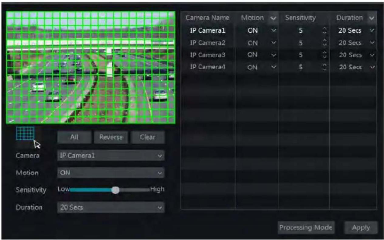 Monacor ELIPR-8 - Motion Configuration - 1