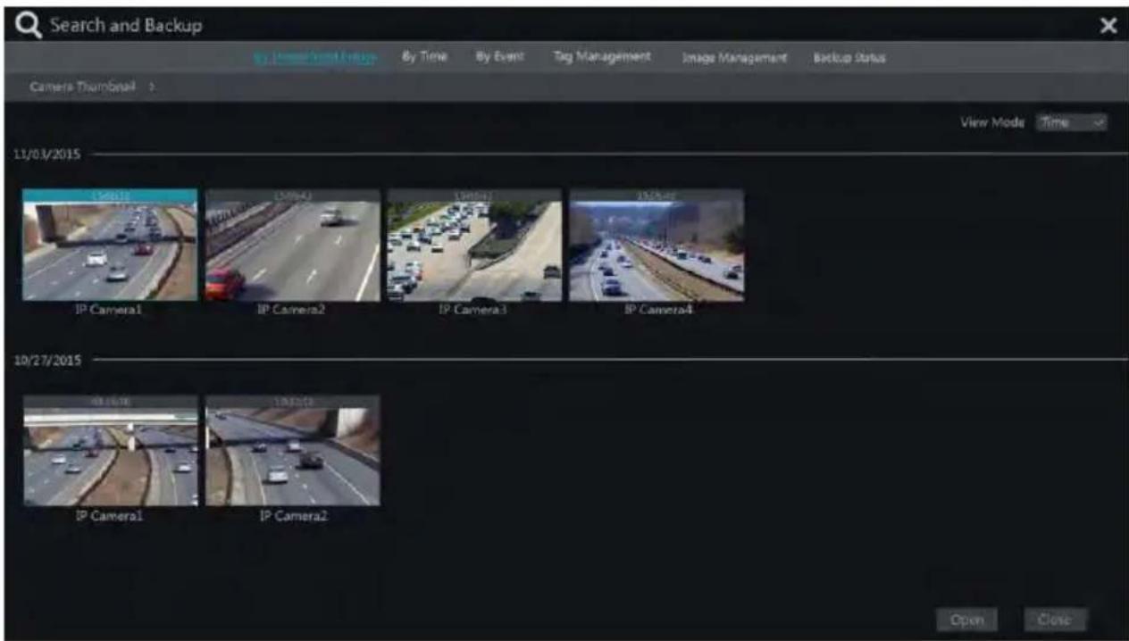 Monacor ELIPR-8 - Search, Playback & Backup by Time-sliced Image - 1
