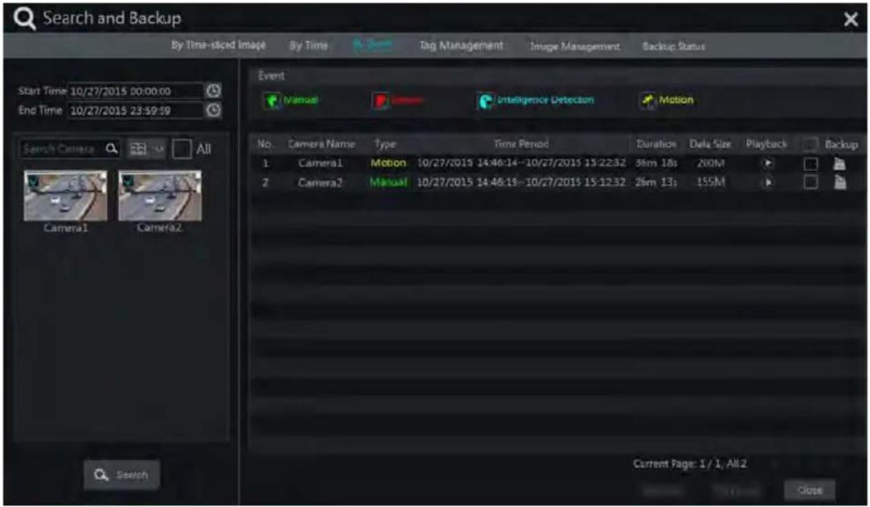 Monacor ELIPR-8 - Search, Playback & Backup by Event - 1