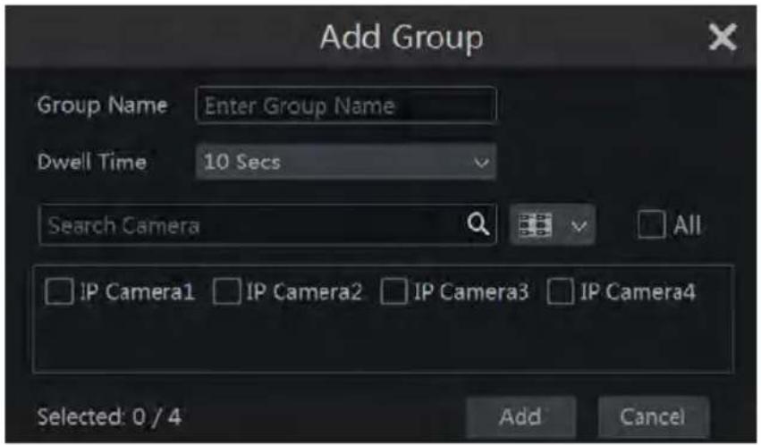 Monacor ELIPR-8 - Add Camera Group - 2
