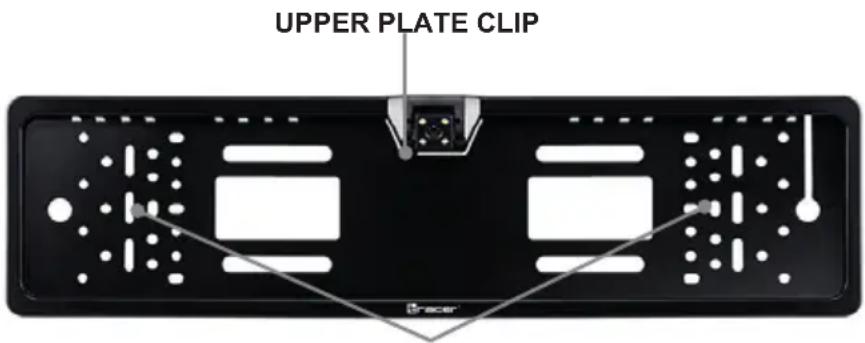UPPER PLATE CLIP Racer