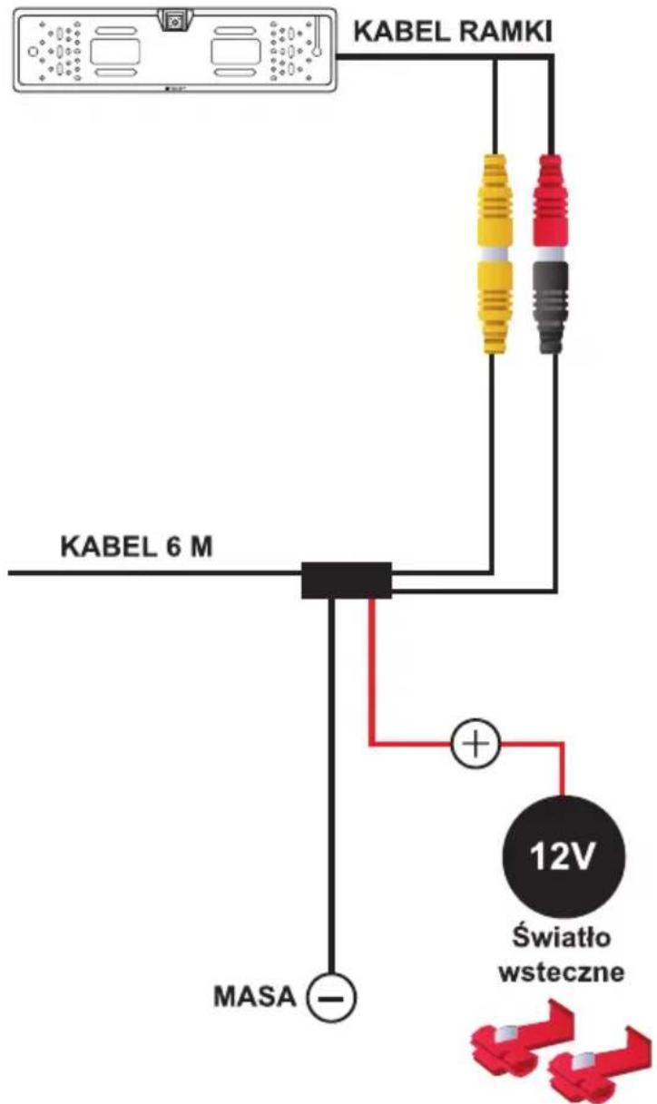 Tracer Rview S2 - MONTAŻ RAMKI Z KAMERA NA SAMOCHODZIE - 2