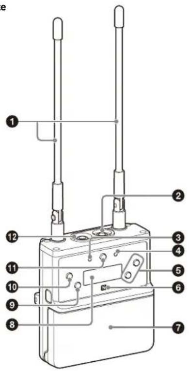 SONY UTX-B40 - Mobiler Diversity-Tuner (URX-P40) - 1