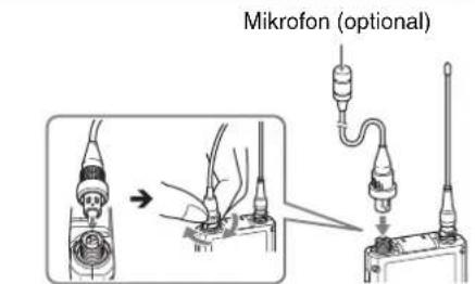 Mikrofon (optional)