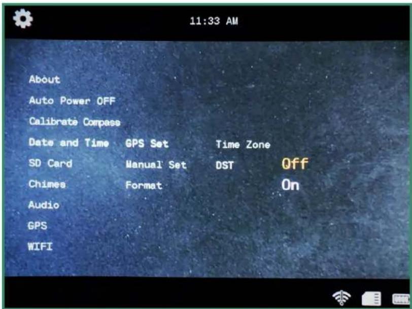 SiOnyx Aurora Pro Explorer - Chapter 4. WIFI/Settings Mode - 2