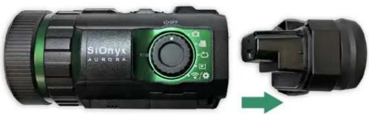 SiOnyx Aurora Pro Explorer - Inserting the Micro SD Card - 2