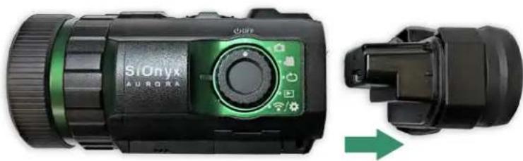 SiOnyx Aurora Pro Explorer - Removing the Battery - 2