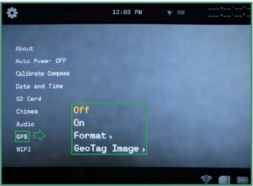 SiOnyx Aurora Pro Explorer - Chapter 4. WIFI/Settings Mode - 1