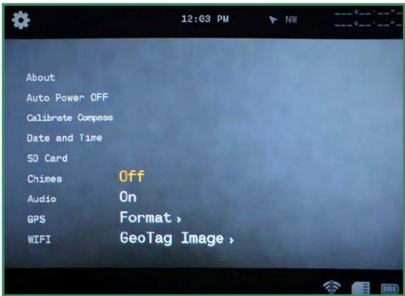 SiOnyx Aurora Black - Chapter 4. WIFI/Settings Mode - 3