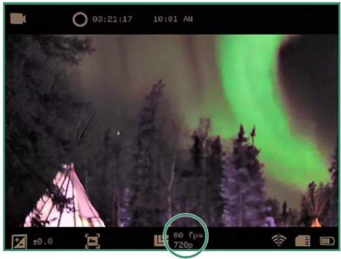 SiOnyx Aurora Black - Setting the Frame Rate - 5