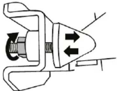 THRUSTMASTER T150 Pro - Adjusting the brake pedal's RANGE of travel and STRENGTH of resistance - 1