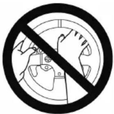 Prohibition sign with crossed-out hand and circular background, indicating no smoking or alcohol use