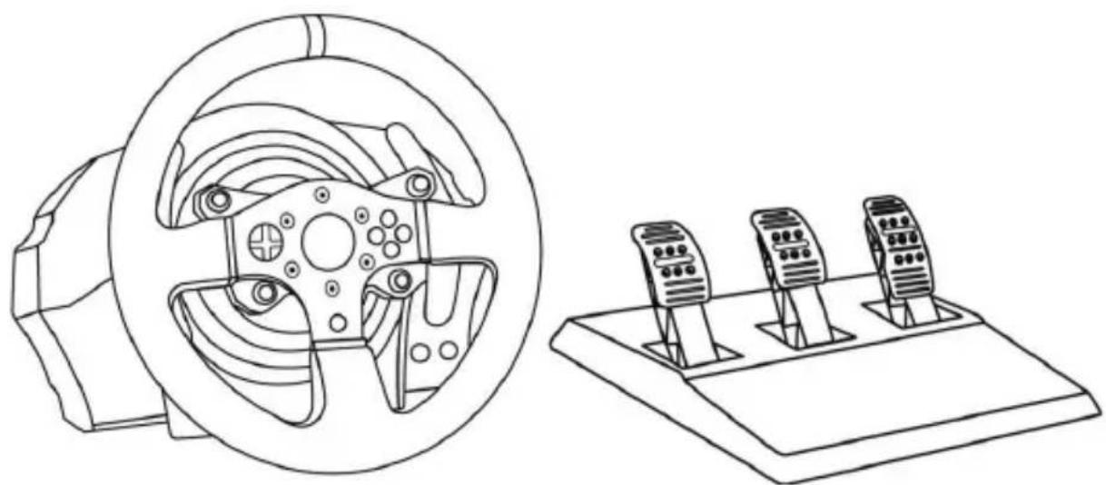 THRUSTMASTER T150 Pro - Manual do Usuário - 1