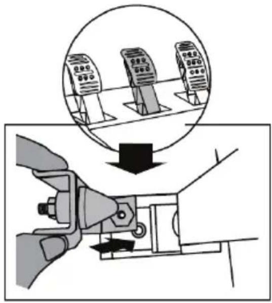 THRUSTMASTER T150 Pro - Konik durdurucunun monte edilmesi ("CONICAL RUBBER BRAKE" mod) - 2