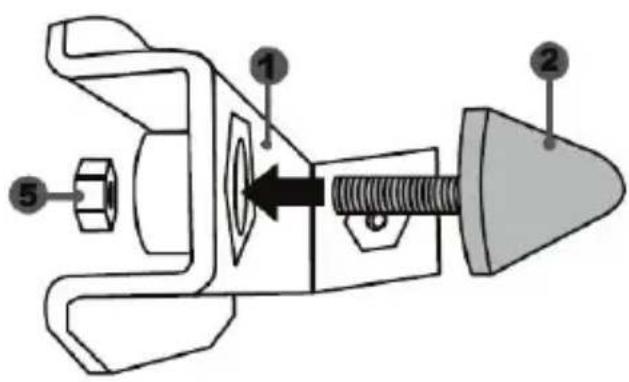 THRUSTMASTER T150 Pro - Installare in blocco conico ("CONICAL RUBBER BRAKE" mod) - 1