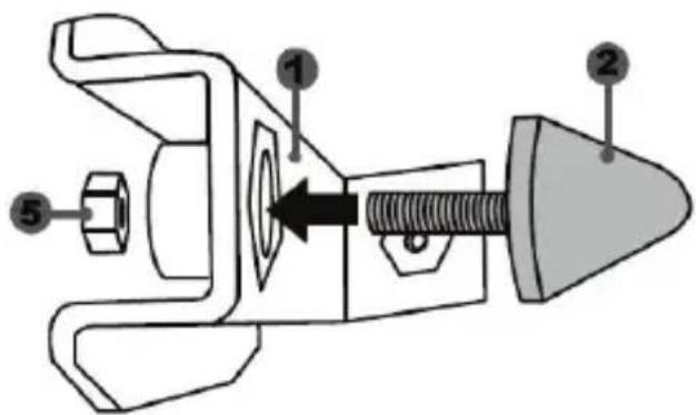 THRUSTMASTER T150 Pro - Konik durdurucunun monte edilmesi ("CONICAL RUBBER BRAKE" mod) - 1