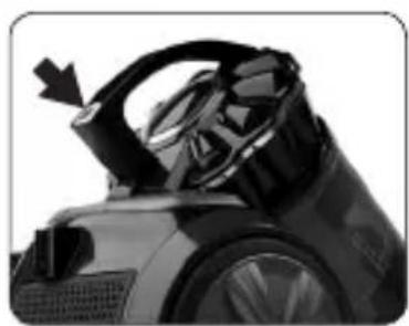 Arzum AR4051 - Removing and Emptying the Dust Reservoir - 1